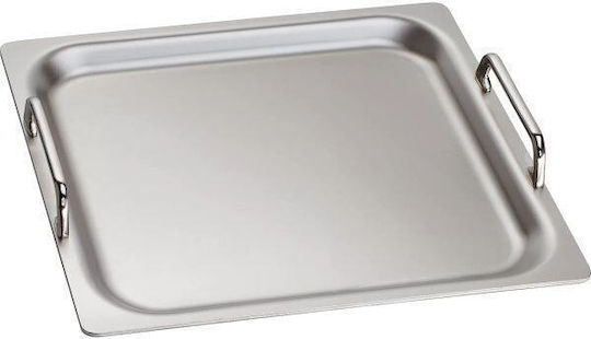 Placă Teppanyaki Gaggenau de la Demeyere Specialties 7 Gn2/3 Gn232230 54735 L35.4 X l32.5cm Greutate 2.42kg Material Oțel inoxidabil multistrat 7 straturi 18/10 Aluminiu Grosime 4mm