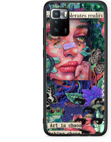 Xiaomi Poco X3 GT Formgebende Schwarze Glänzende Hülle