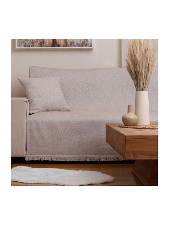 Borea Nala Sofa Throws 2 Seater 180x250cm Grey