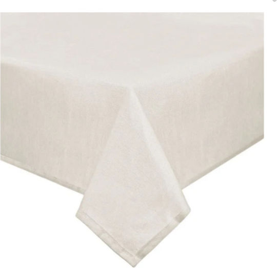 Ecru Tablecloth 140x180cm Ecru Tablecloth 140x180cm