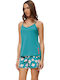 Minerva Set Pijamale pentru Femei Petrol Blue