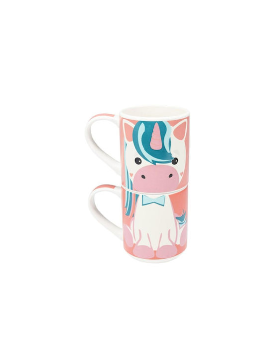 Next Unicorn Mug from Porcelain 265ml 2pcs
