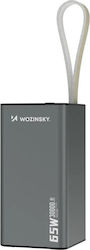 Wozinsky K65+ 30000mAh 65W Μαύρο