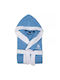 Greenwich Polo Club Kids Hooded Bathrobe Blue