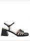 Leather Sandals Black