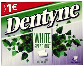 Dentyne Mastic 16,8g Mentă Albă 3-55544