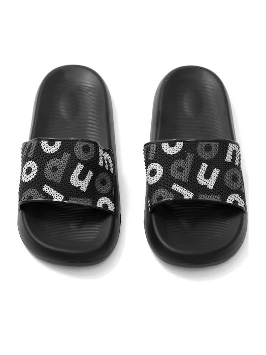 Jomix Frauen Flip Flops in Schwarz Farbe