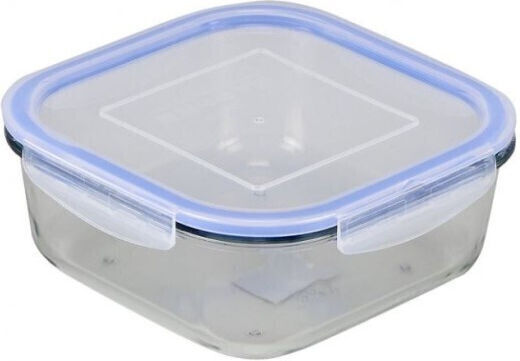 Venus Lunchbox Glas Blau Geeignet für die Mikrowelle 1000ml 1Stück