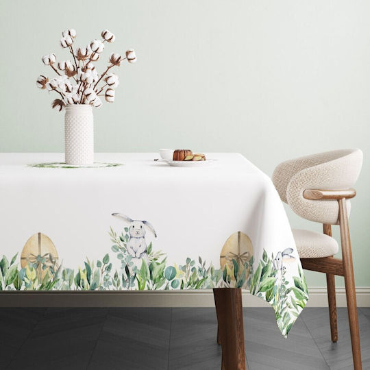 Easter Tablecloth 100% Cotton 140x220cm Club Cotton Gizmo