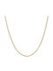 Mv Preziosa Herren Goldene Kette Nacken 9K Länge 55cm