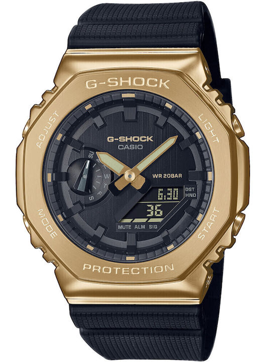 Casio G-shock Digital Men's Watch Chronograph Battery with Black Rubber Strap