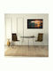 Sandalf Rund Tisch Speisesaal Marble Effect Black 90x90x75cm