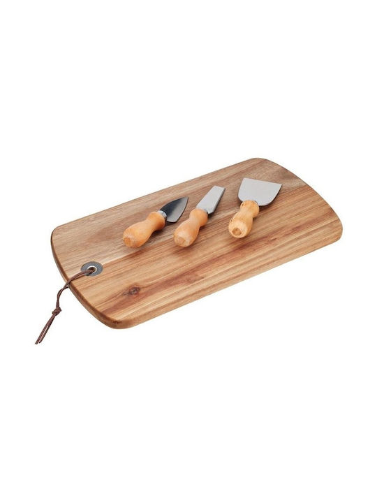 Koopman Πλατώ Σερβιρίσματος Τυριών Ξύλινο 32x17.5x1.5εκ.
