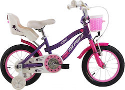 Alpina Star 12" Kinder Fahrrad BMX Lila