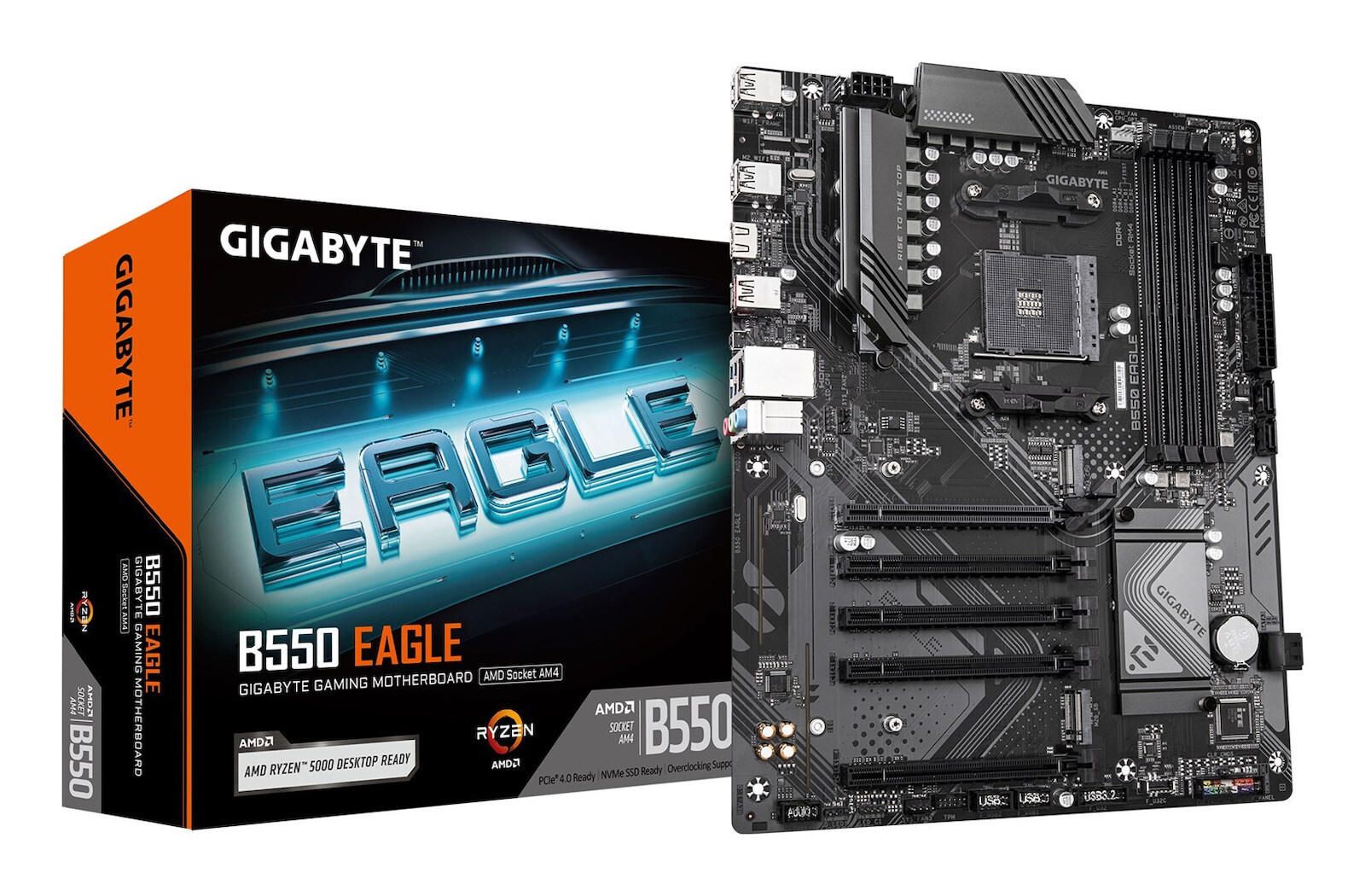 Gigabyte B550 Eagle Motherboard ATX με AMD AM4 Socket
