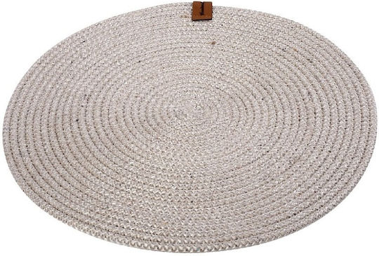 Espiel Suporturi pentru pahare Tesatura Alb 12x12cm 1buc