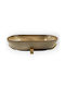 Karvounis Wooden Salad Bowl Brown 28.5x16.5cm