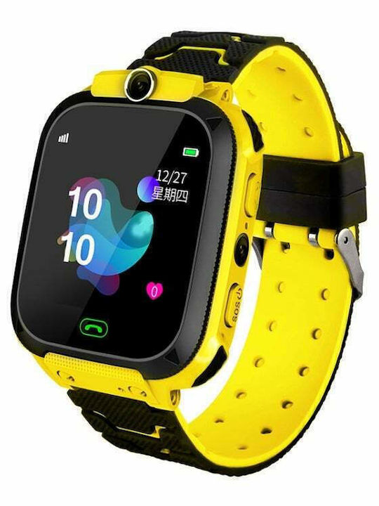 ACP Παιδικό Smartwatch Q με GPS & Κάμερα Κίτρινο