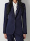 BSB Women's Blazer Blue Navy
