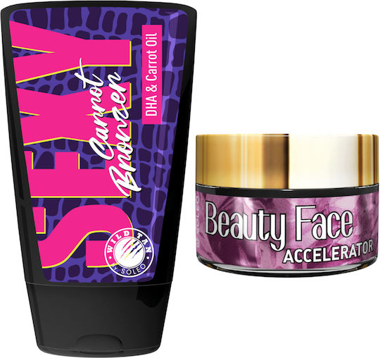 Bronz Sexy Morcov Sălbatic + Borcan Frumusețe Față