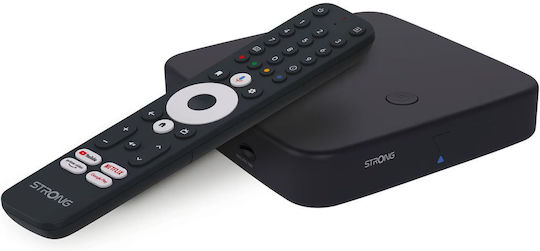 Strong TV-Box SRT423 4K UHD mit WiFi USB 2.0 8GB RAM und 8GB Speicherplatz mit Betriebssystem Android und Google Assistant