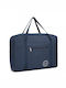Miss Lulu Foldable Waterproof Storage Cabin Travel Handbag Navy