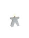 Gallis Decorative Lamp with Socket for Bulb E14 White
