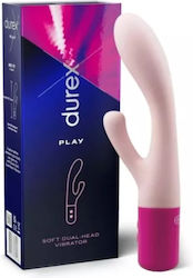 Durex Soft Dual-Head Vibrator Ροζ Durex Soft Dual-Head Vibrator Ροζ