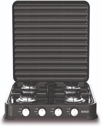 Sogo Gas Stove for Camping 47.8x47.8x6.5cm