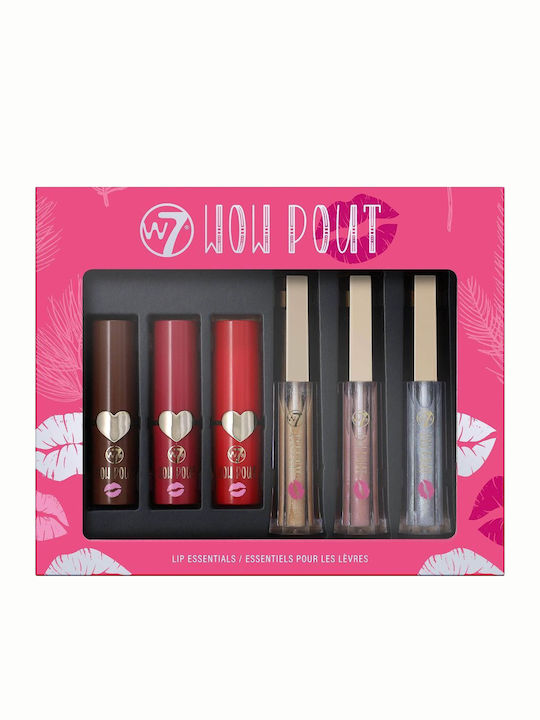 W7 Cosmetics Wow Pout Make-up-Set 4Stück