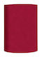 Καπέλο Φωτιστικού 1xe27 Φ35cm Βελούδο Rosyta Ebb&flow Sh101078-c Κόκκινο