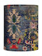 Abajur 1xe14 Catifea Albastră Φ17.5cm Persia Sh101108-e Ebb&flow Sh101108-e Albastru