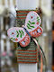 Easter Candle Butterfly Round