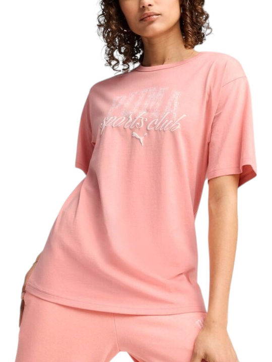 PUMA Damen T-Shirt Rosa