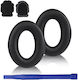 Replacement Cushions Bose Aviation X A20/a10 Pair - Black Compatible