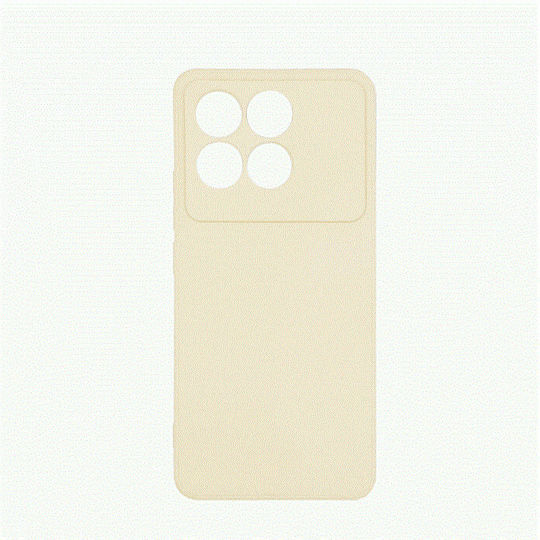Back Cover Σιλικόνης Μπεζ (Poco F6 Pro)