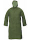 Trench impermeabil din PVC-poliester verde sticlă