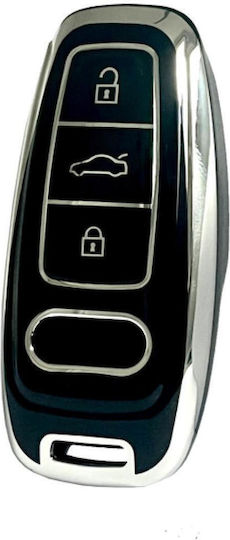 Protective TPU Car Key Case Audi 3 Buttons