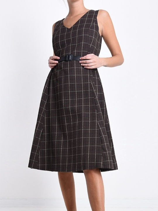 Dress All Day Brown