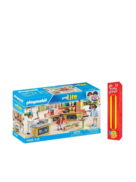 Παιχνιδολαμπάδα MyLife Fast Food για 5+ Ετών Playmobil