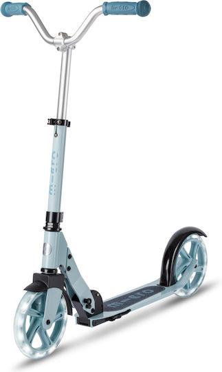 Micro Kids Scooter Foldable Cruiser LED 2-Wheel Frosty Blue