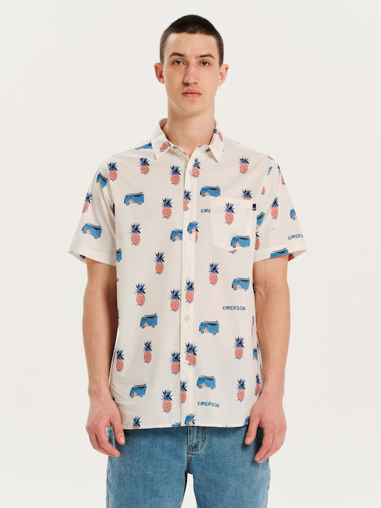 Emerson Short-sleeved Shirt White