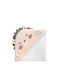 Kikka Boo Baby Bath Towel-Bathrobe Hooded Hedgehog Hugs Salmon 90x90cm