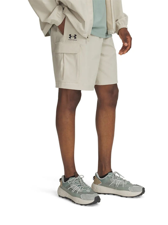Under Armour Ανδρική Βερμούδα Cargo Μπεζ