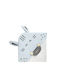 Kikka Boo Baby Bath Towel-Bathrobe Hooded Stripy Friends Stripy 90x90cm