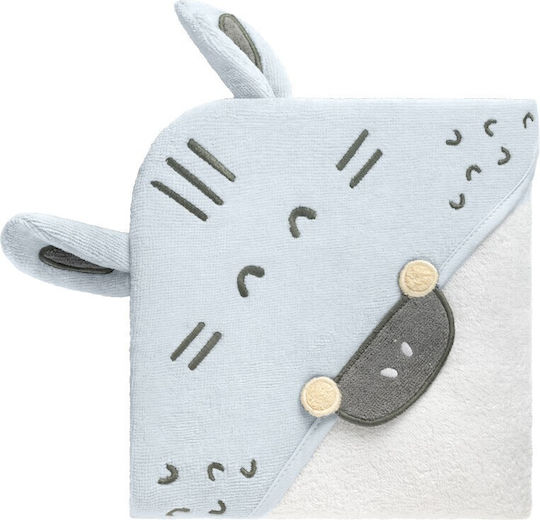 Kikka Boo Baby Bath Towel Bathrobe Hooded 90x90cm