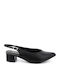 Pumps mit Riemchen Schwarz