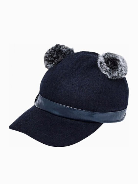 Mayoral Kinderhut Jockey Stoff Marineblau