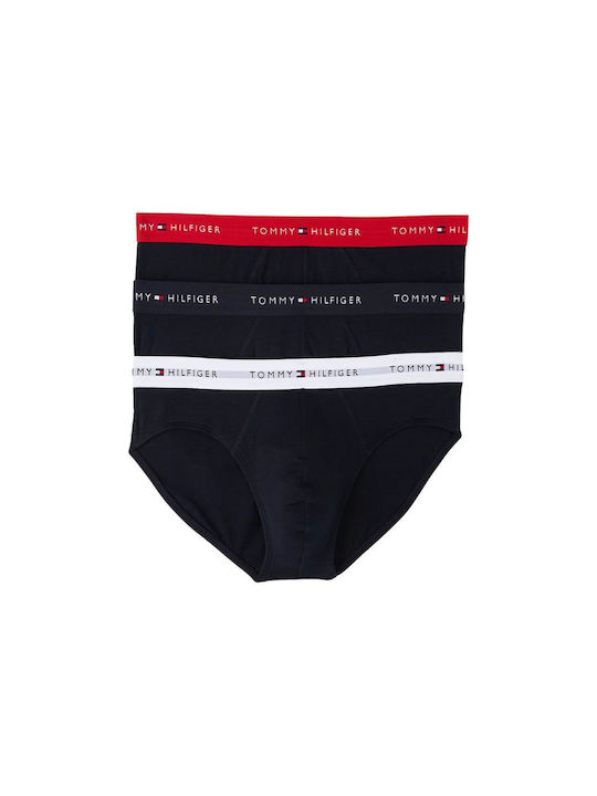 Tommy Hilfiger Herren Slips Blue 3Packung