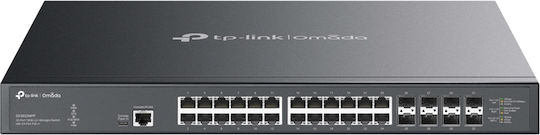 TP-LINK Omada SX3832MPP v1 Managed L2 PoE++ Switch με 24 Θύρες Ethernet και 8 SFP Θύρες